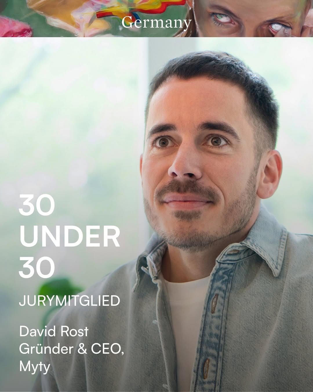 Forbes 30 under 30 DACH · Jurymitglied David Rost